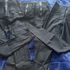 bundle of 3 women’s classic pants